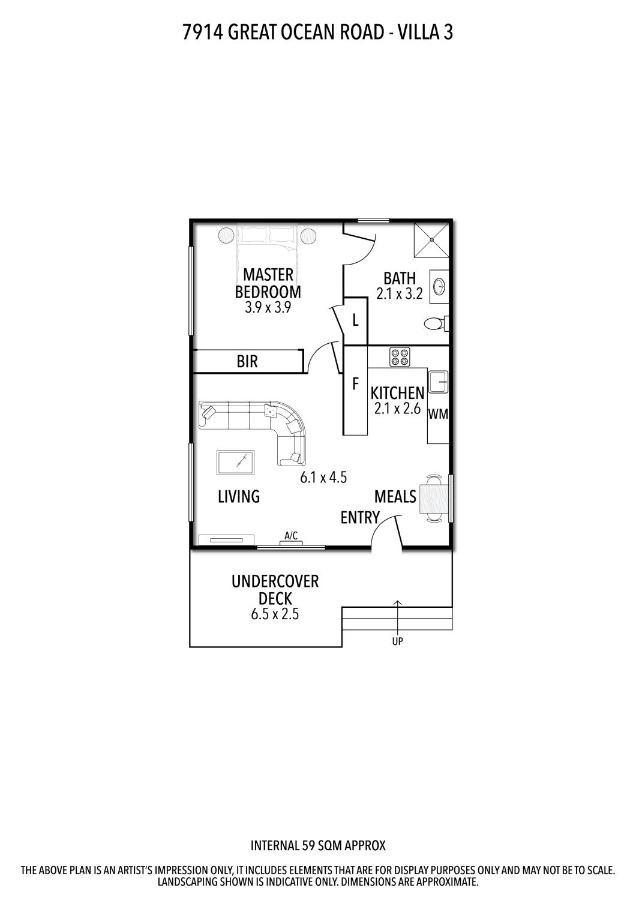 Otway Coastal Villas, 1 Bedroom Villa. Принстаун Экстерьер фото